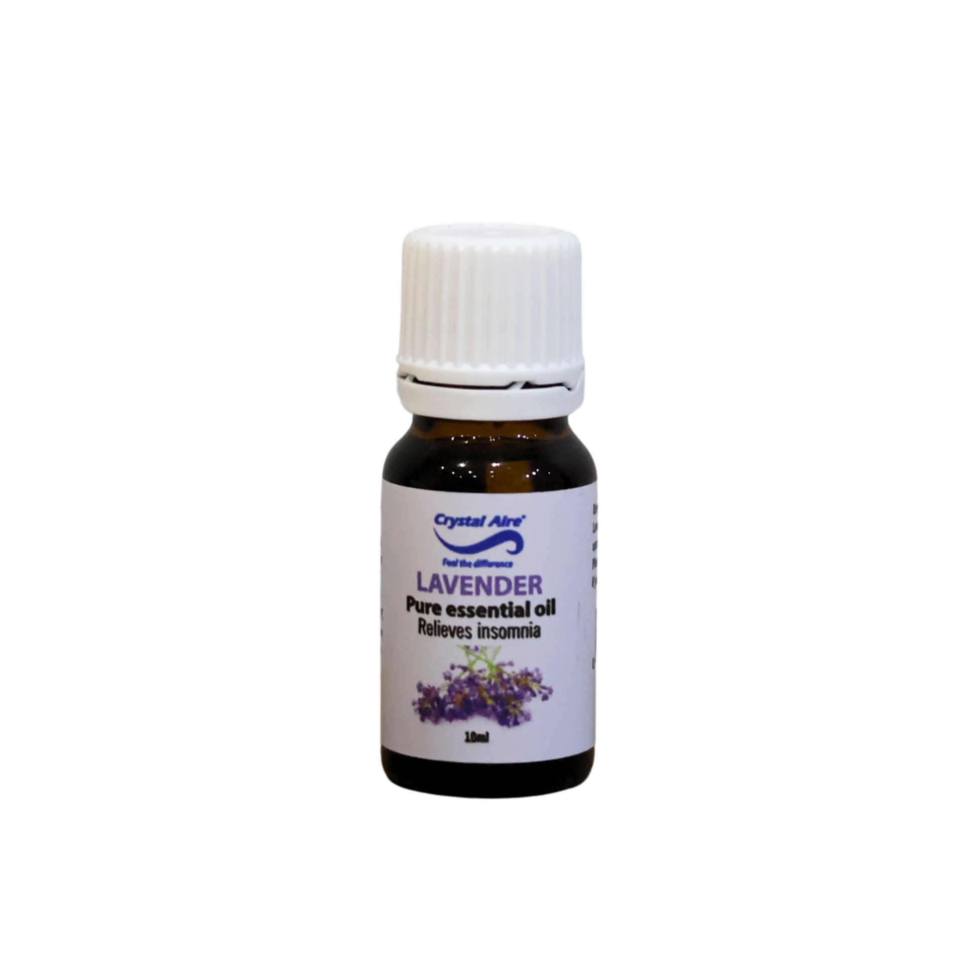 Crystal Aire Lavender 10ml Essential Oil - for Stress, Insomnia & More