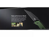 Olight Freeze Folding Knife Oknife 154CM Blade (OD Green)