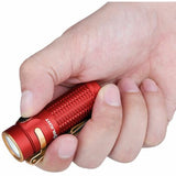 Olight Baton 3 Premium Edition Flashlight (1500 Lumens, 166m, Red)