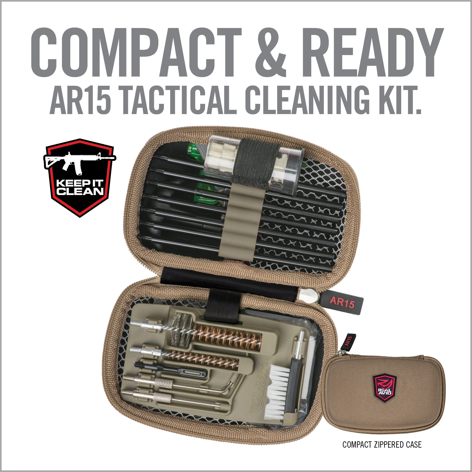 Alternate Image for Gun Boss® - AR15 Cleaning Kit-Real Avid-Real Avid