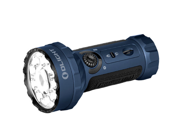 Olight Marauder Mini Flashlight (7000 Lumens, 600m, Blue)
