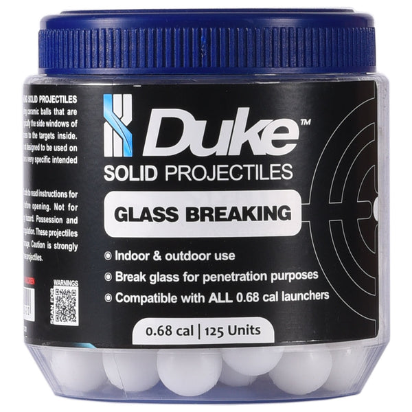 Duke Glass Breaking Solid Projectile 125