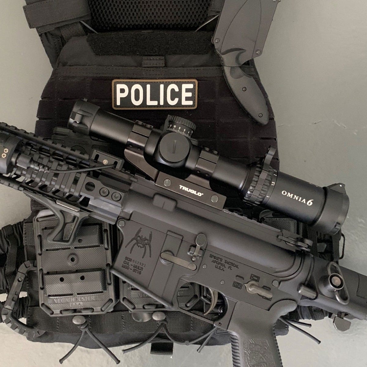 TruGlo Truglo Omnia 1-8x24mm IR Tactical Riflescope (30mm Tube)