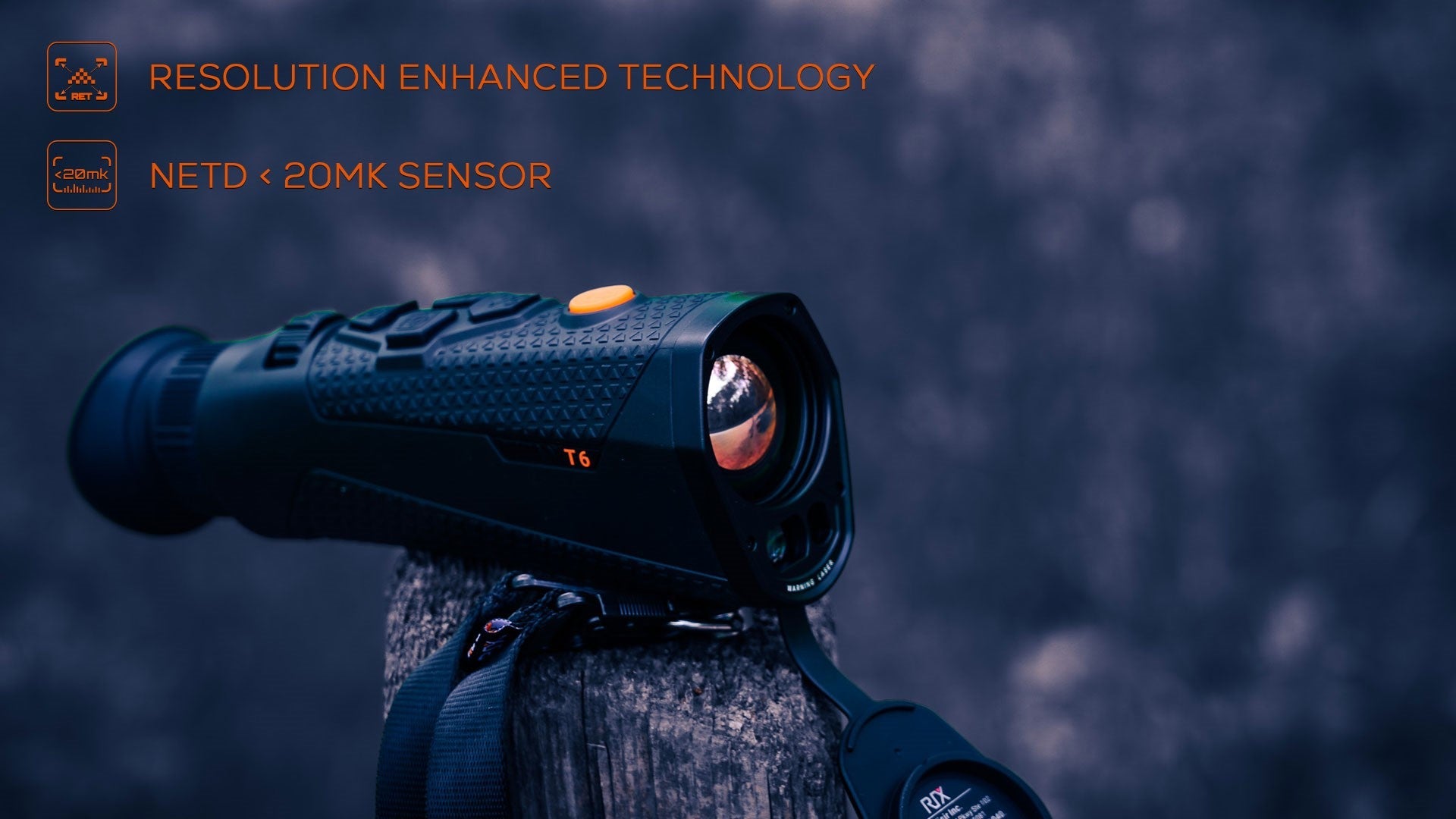 RIX Titan T6 Thermal Imaging Monocular with Laser Rangefinder