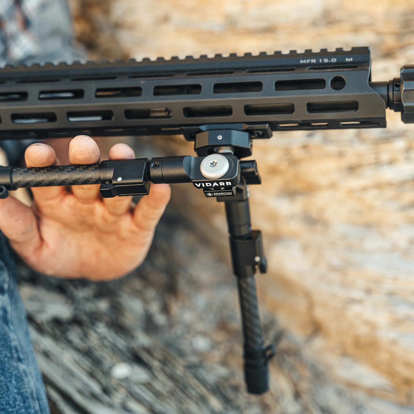 Spartan Vidarr Bipod Disc-LOK Picatinny (13cm-24cm)