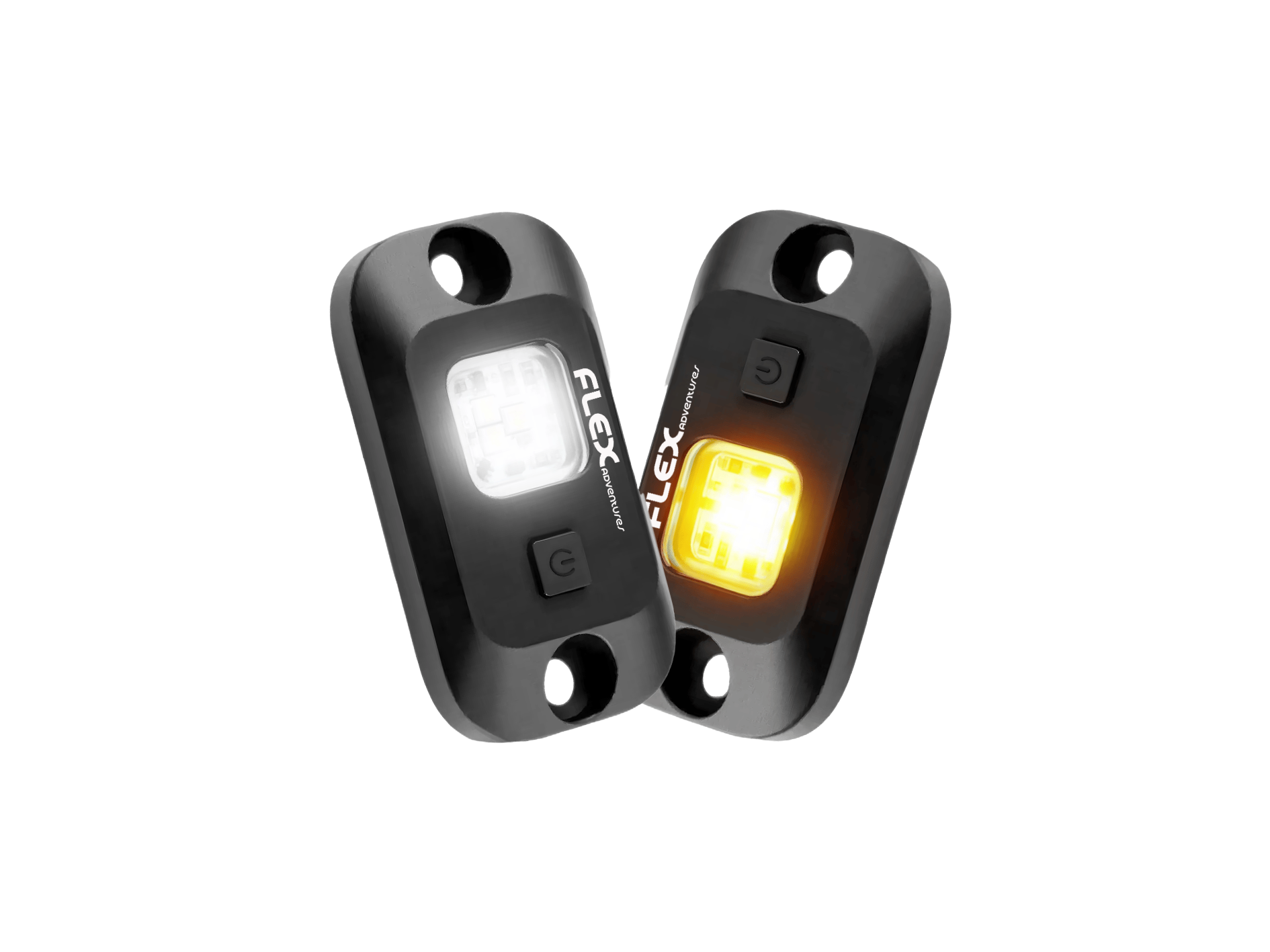 Flex 12V LED Dual-Colour Rock Light (Built-In Switch)