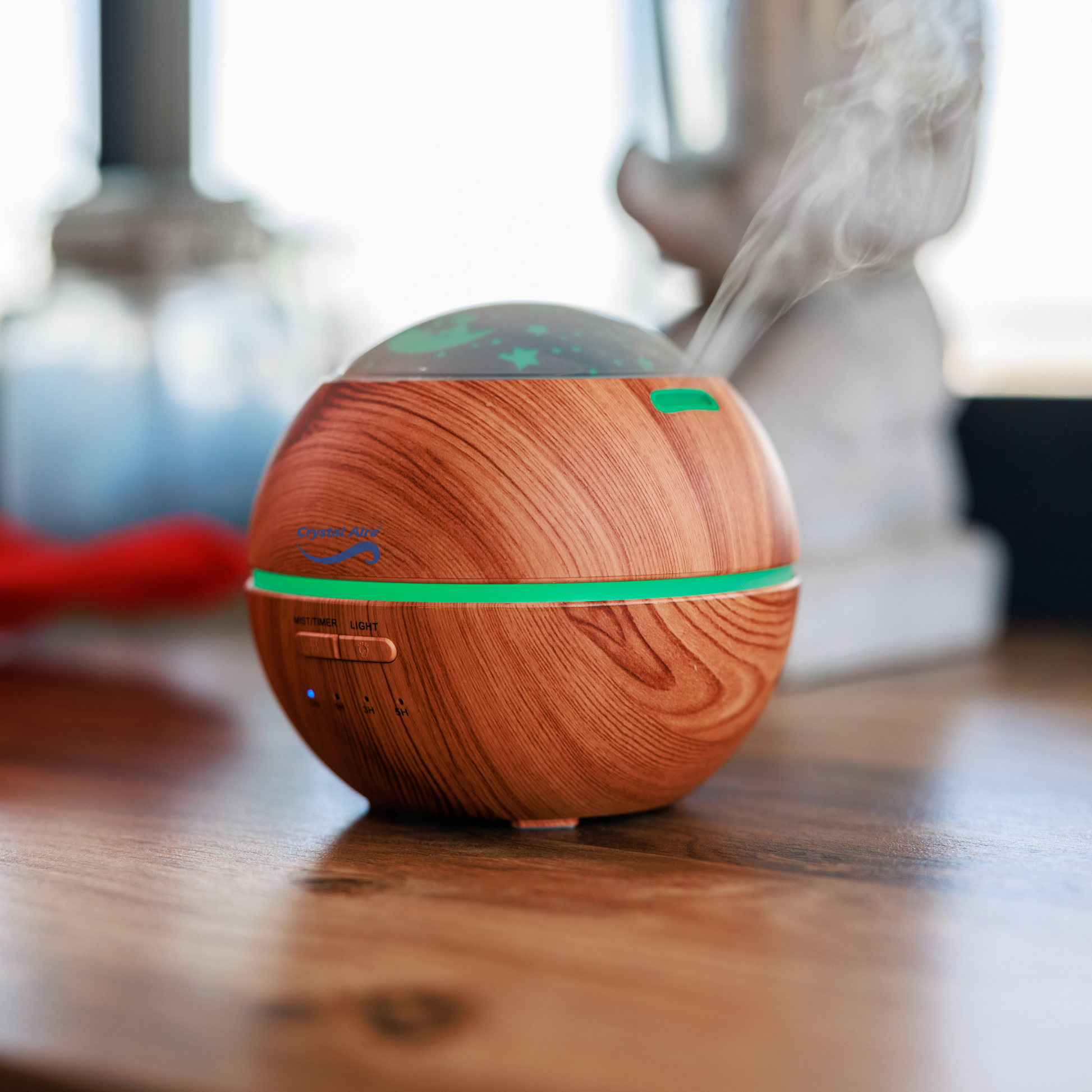 Crystal Aire Cool Mist Aroma Diffuser with LED Light Display (1650ml)