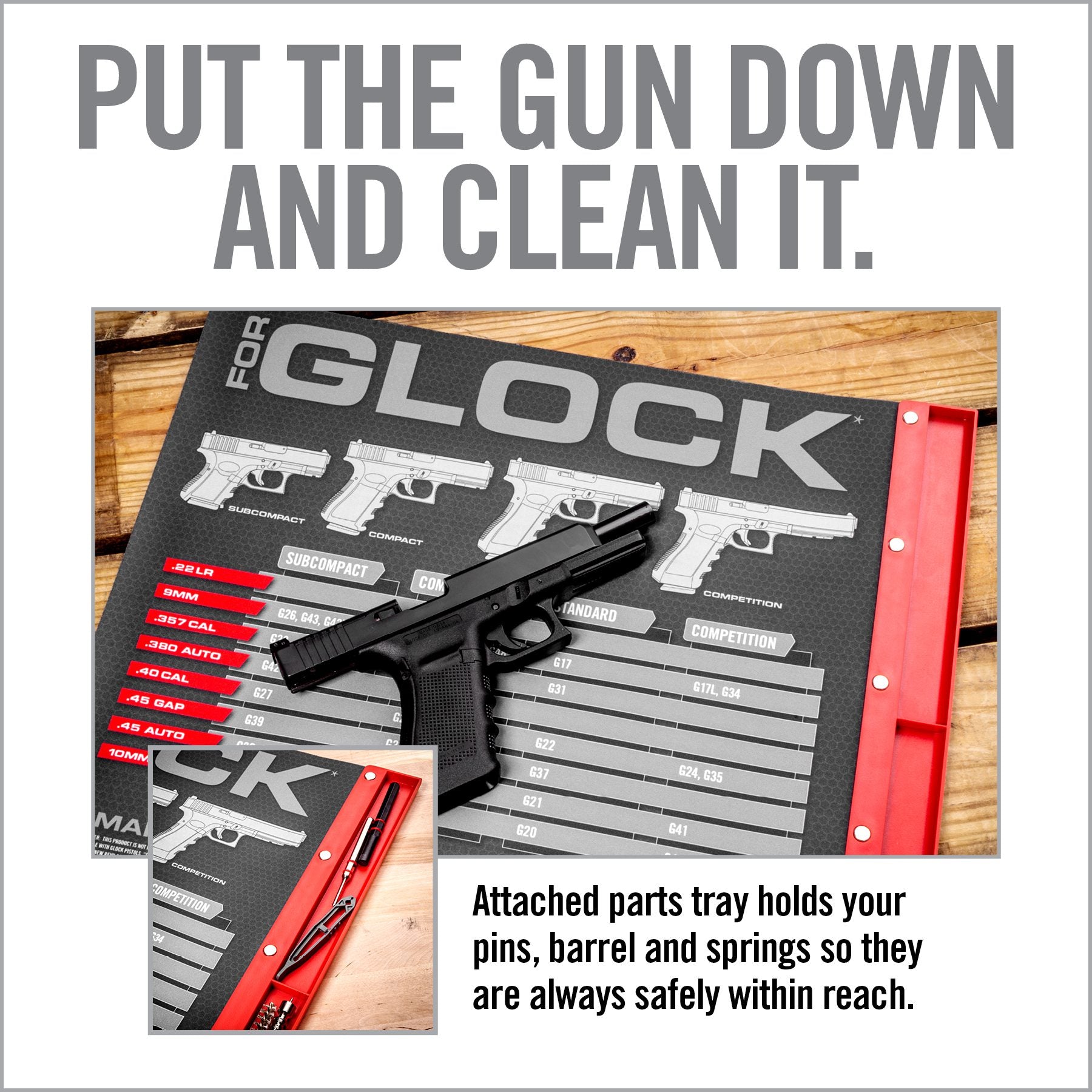 9 Image for Smart Mat® for Glock* Pistols-Real Avid