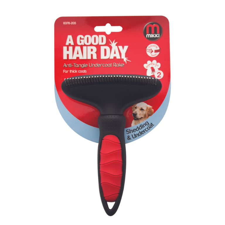 Mikki Classic Anti-Tangle Undercoat Rake - Thick Coats (Large)