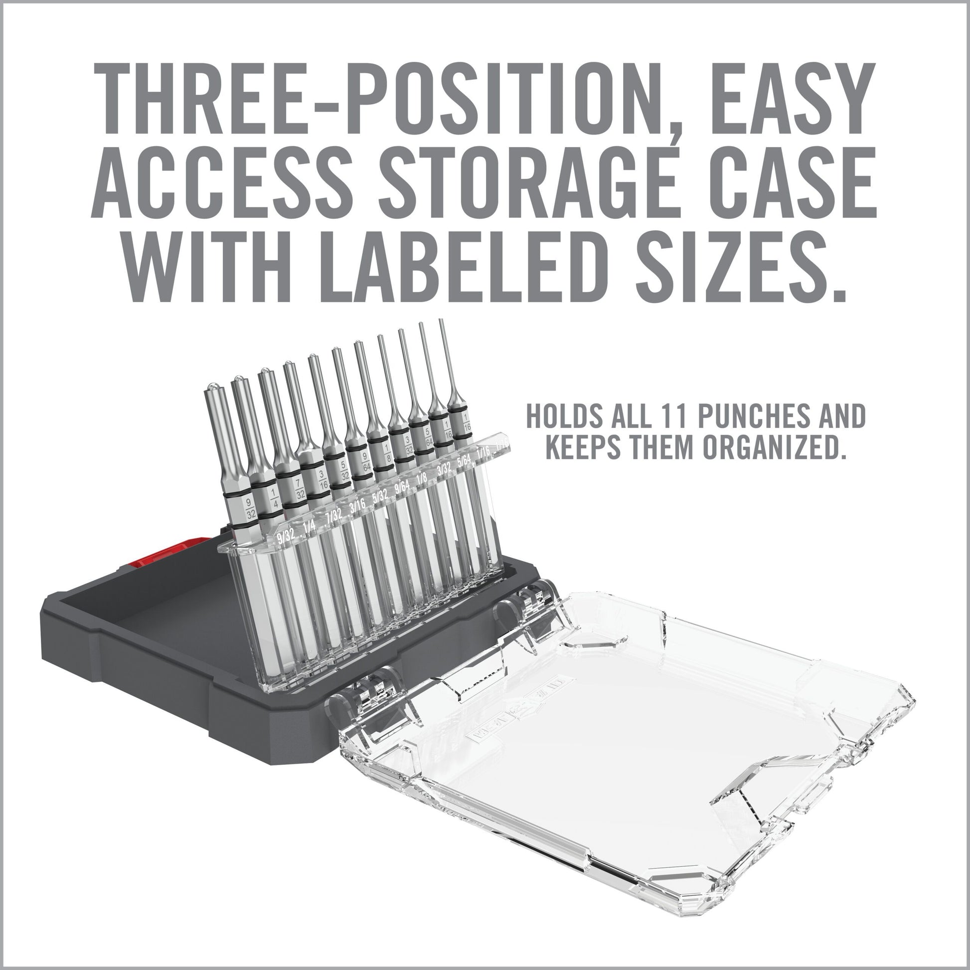 5th Image for Accu-Punch® 11-Piece Roll Pin Punch Set - Real Avid