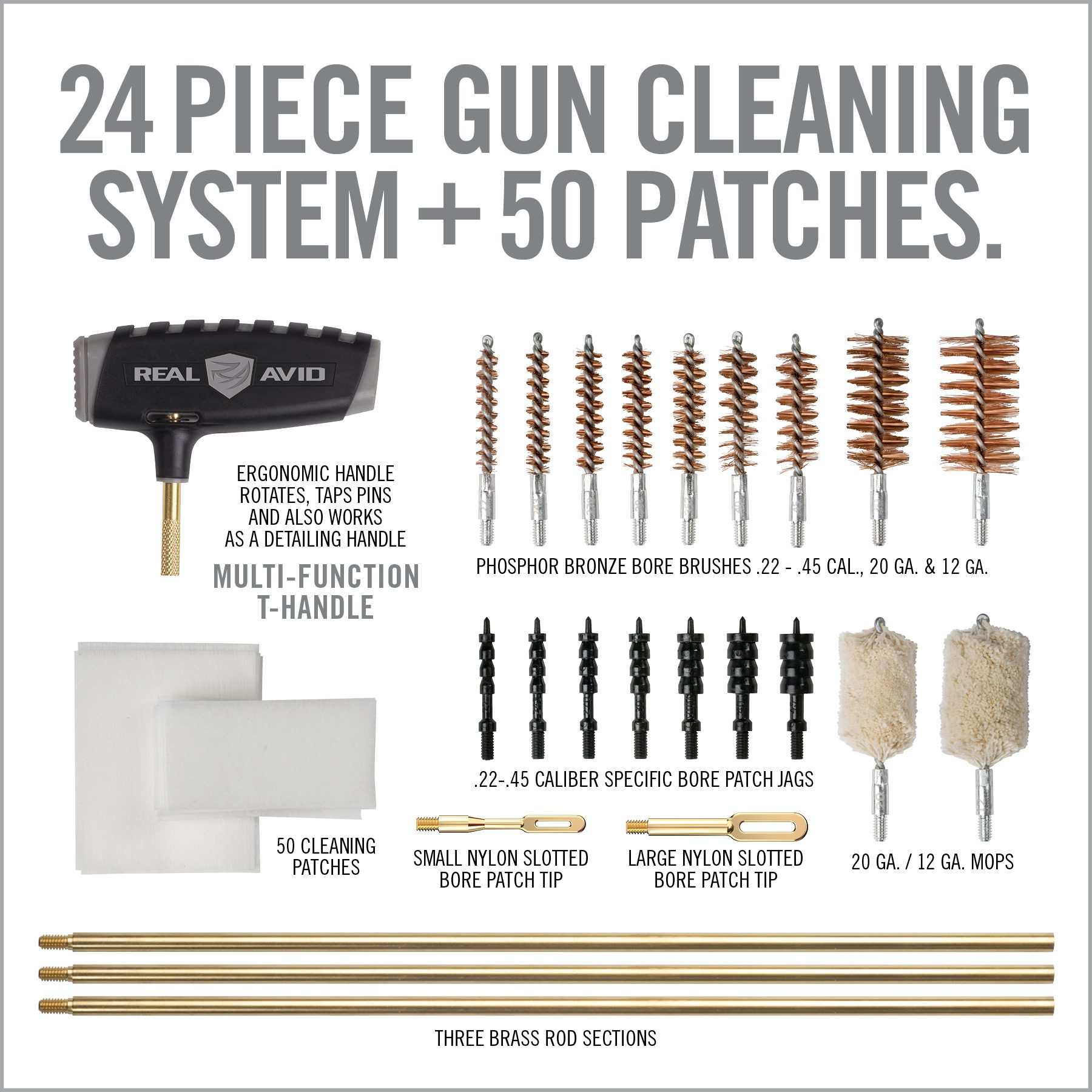 6 Image for Gun Boss® Pro - Universal Cleaning Kit-Real Avid