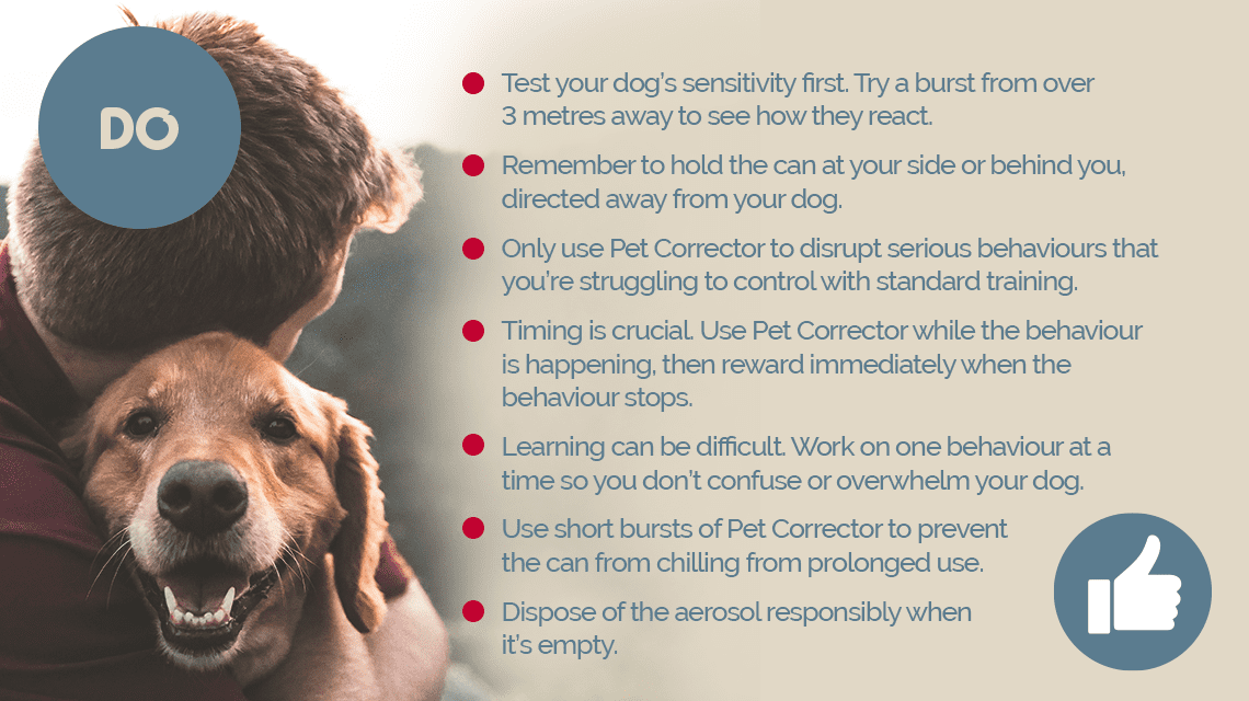 Company of Animals Pet Corrector Spray (New Nozzle, 50ml)