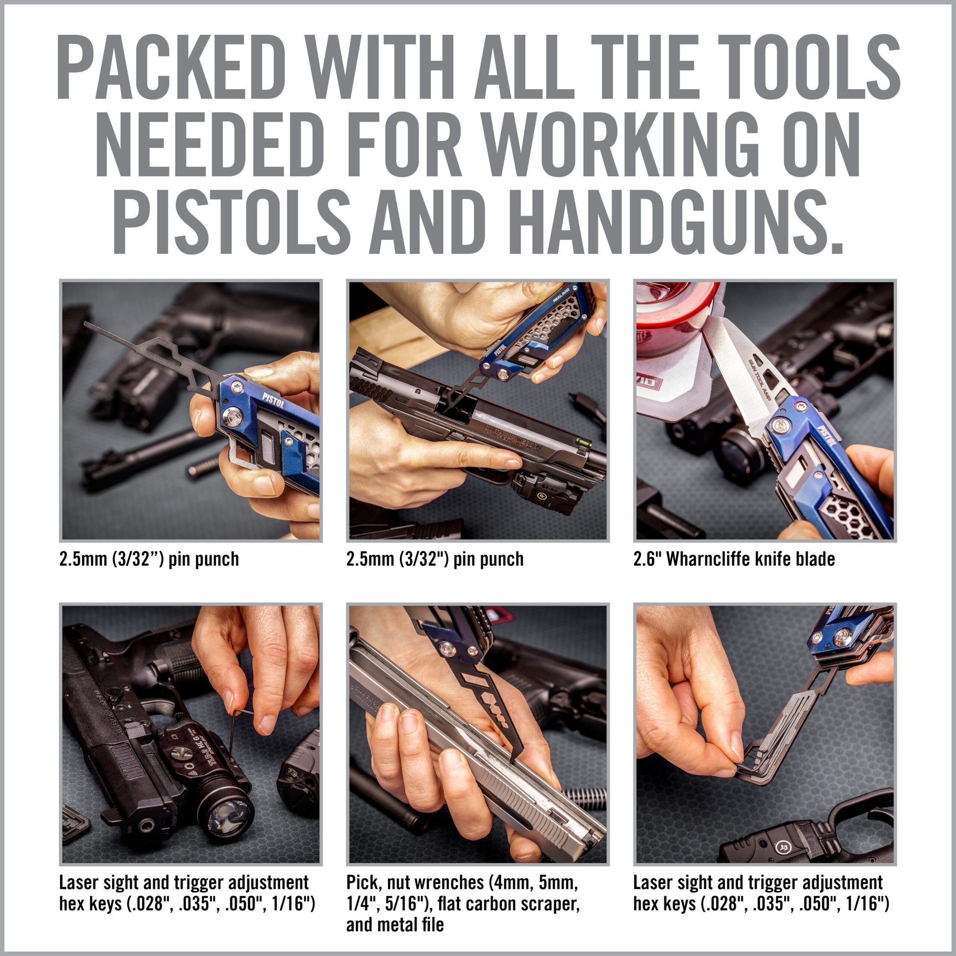 8th Image for Gun Tool Edge™ - Pistol - Real Avid