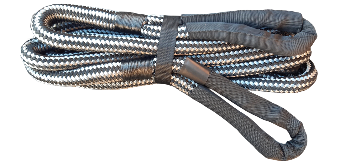 ROPE – TR19 19MM x 9M RECOVERY ROPE KINETIC (BREAKING STRENGTH: 8600KG) – RRECROPE19