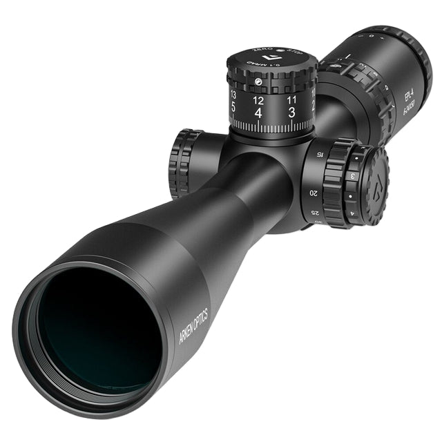 Arken EPL4 6-24x50mm Riflescope (FFP MIL VHR Reticle, Zero Stop, 30mm Tube)