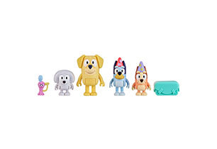 Bluey 4pk Figure Set