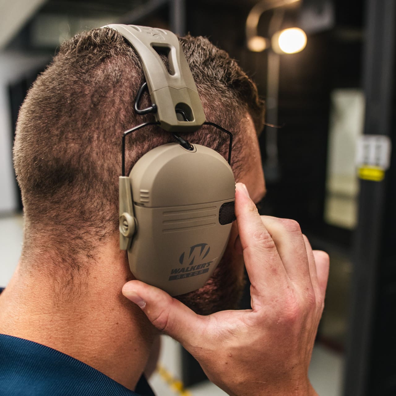 Walker's Razor Tactical-Grip Series Earmuffs (Black)