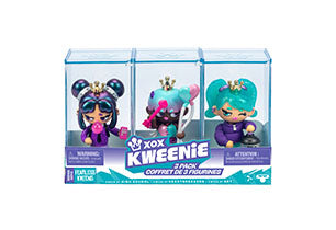 Xox Kweenie 3 Pack CDU Quirky And Fearless Assorted