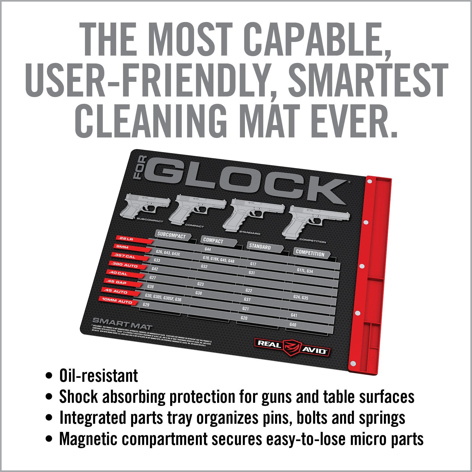 6 Image for Smart Mat® for Glock* Pistols-Real Avid