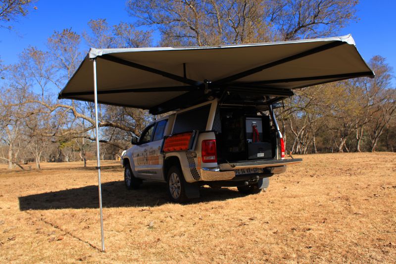 Flex Quick Pitch 270 Weather Shade Fox Awning