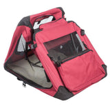 Cosmic Pets Collapsible Carrier (Large, Maroon)