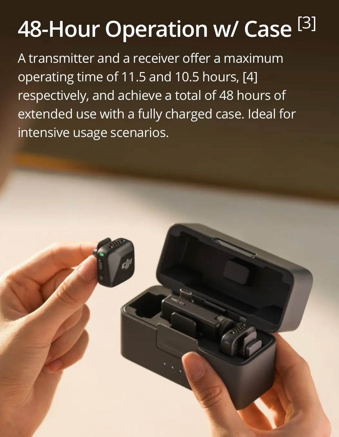 DJI Mic Mini (2TX + 1RX + Charging Case)