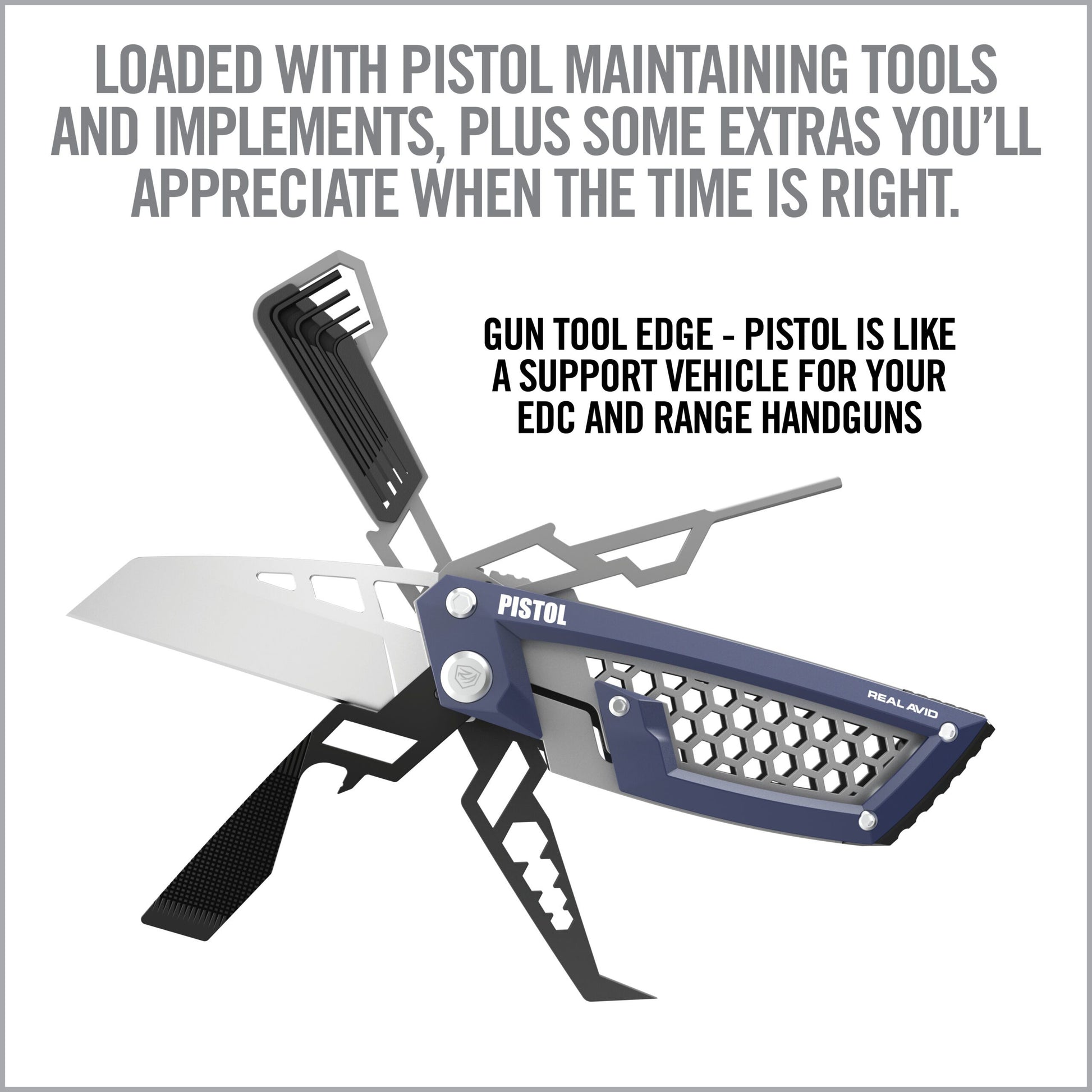 7th Image for Gun Tool Edge™ - Pistol - Real Avid