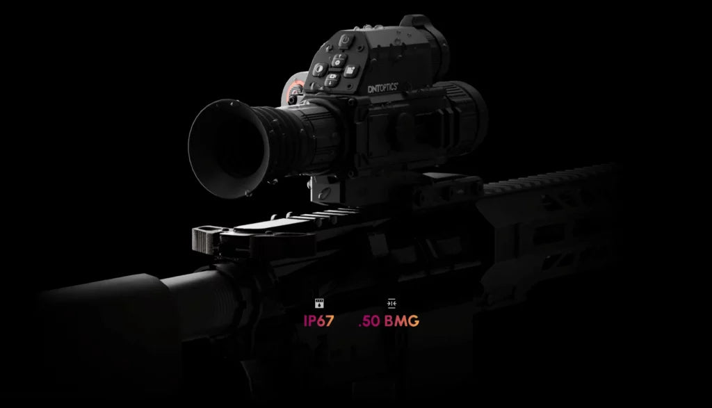 Arken ThermNight TNC225R 1.0 Multispectral Scope (Thermal & Night Vision, LRF, Ballistic Calculator, 256x192, 25mm)