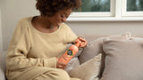 Lady holding Quick Fix Shampoo