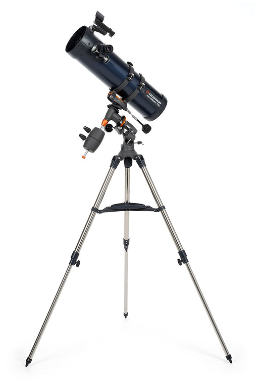 Celestron AstroMaster 130EQ Telescope with Phone Adapter & T-Adapter/Barlow Lens
