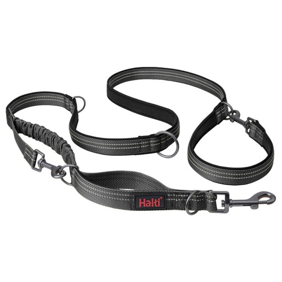 Halti Active Bungee & Hands-Free Lead (Black, Large)