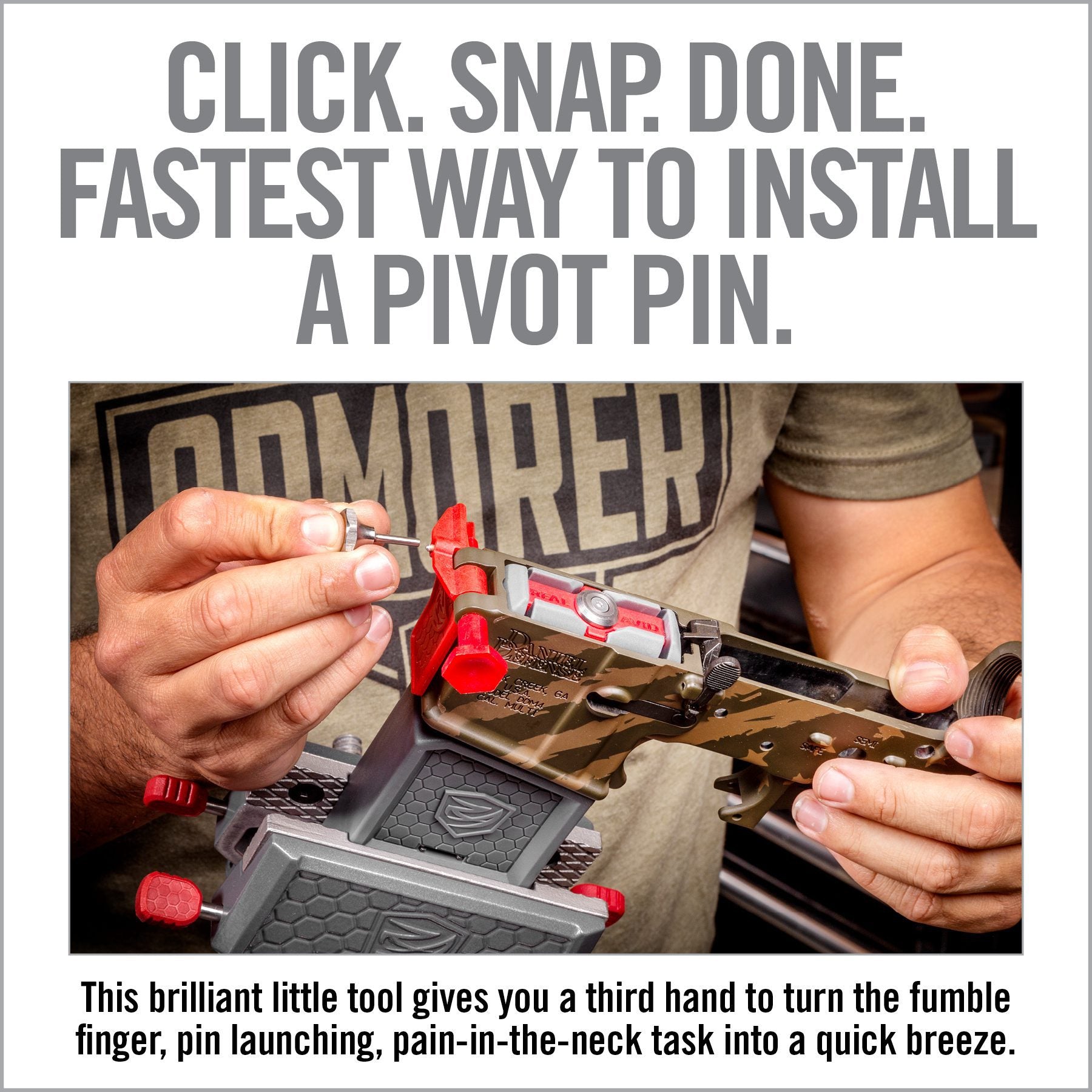 4th Image for AR15 Pivot Pin Tool - Real Avid