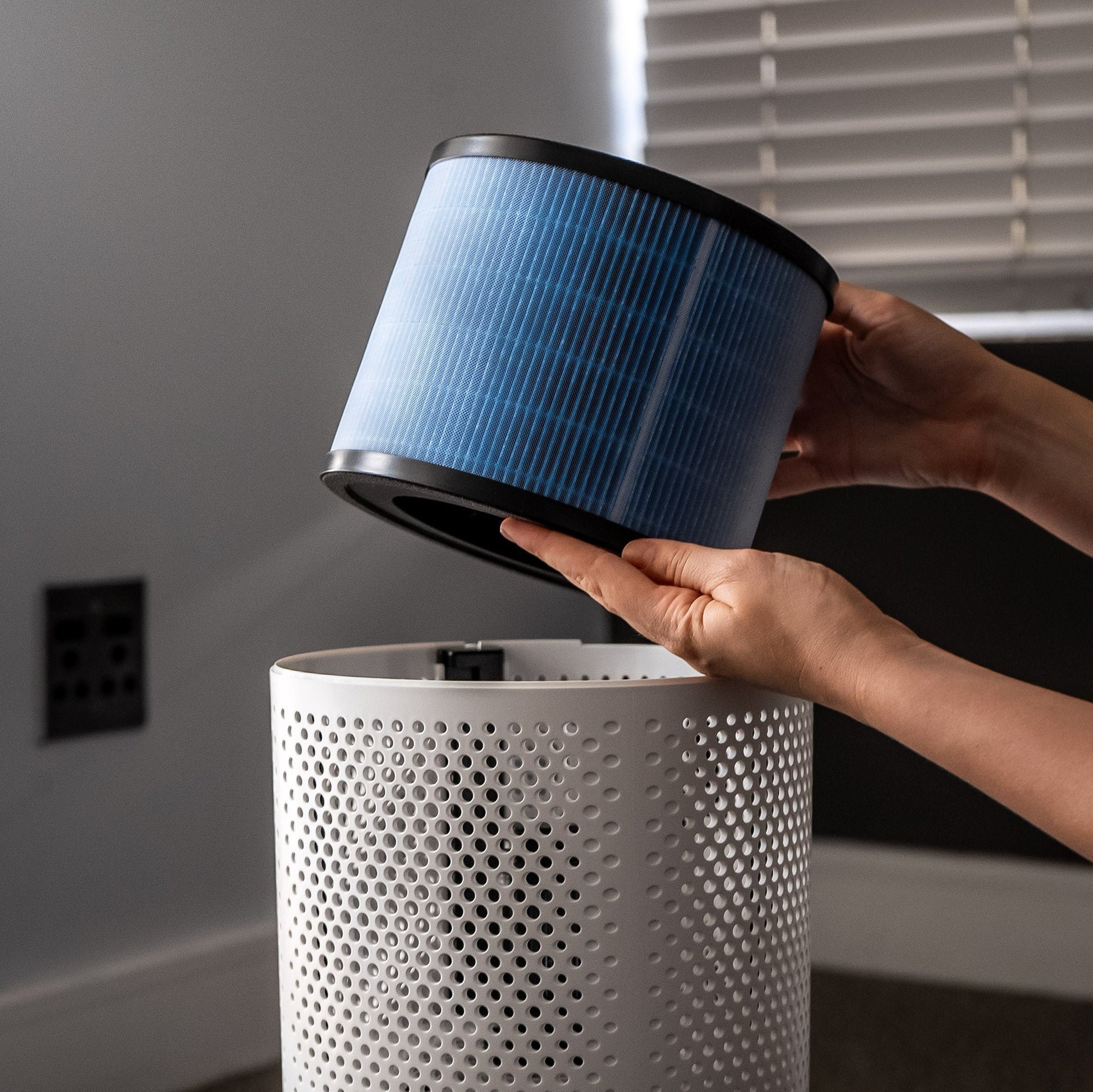 Crystal Aire Turbo HEPA LED Air Purifier - Wifi Control and 5 Step Filtration