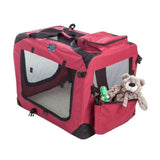 Cosmic Pets Collapsible Carrier (Medium, Maroon)