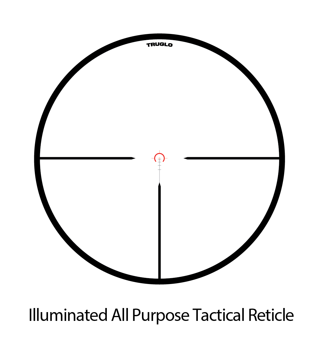 TruGlo Truglo Omnia 1-8x24mm IR Tactical Riflescope (30mm Tube)
