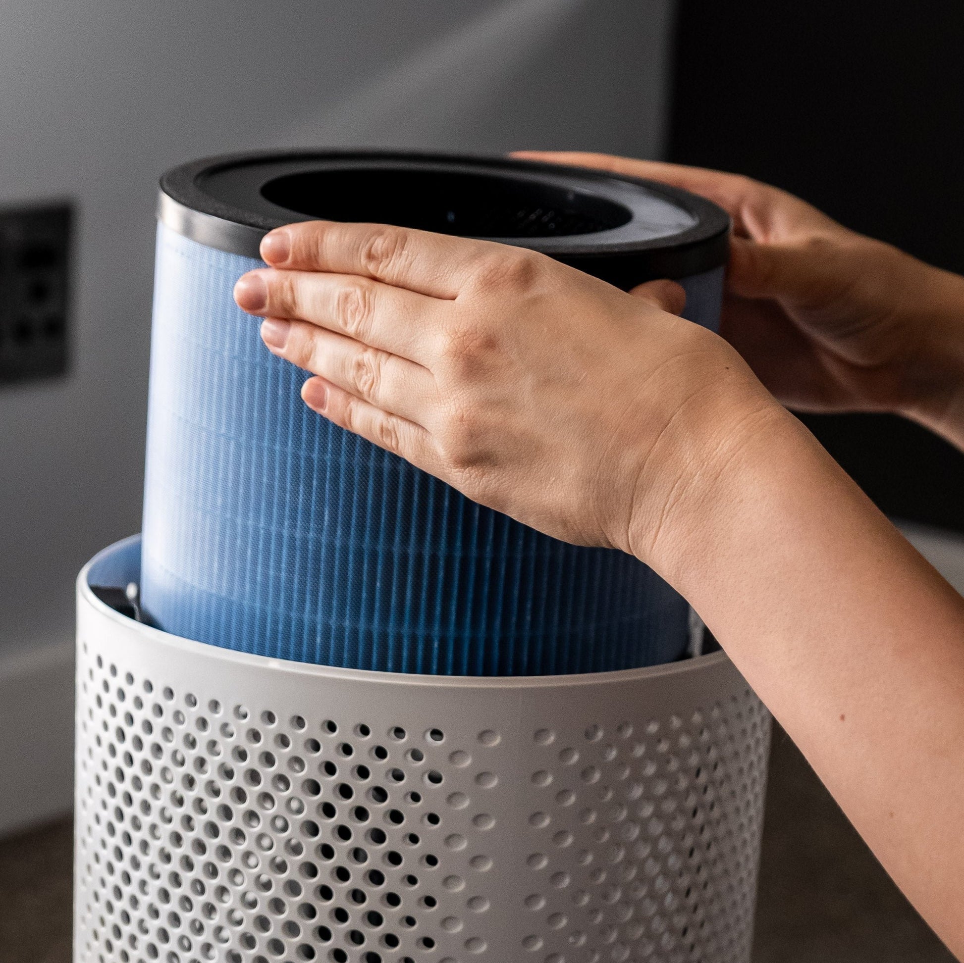 Crystal Aire Turbo HEPA LED Air Purifier - Wifi Control and 5 Step Filtration