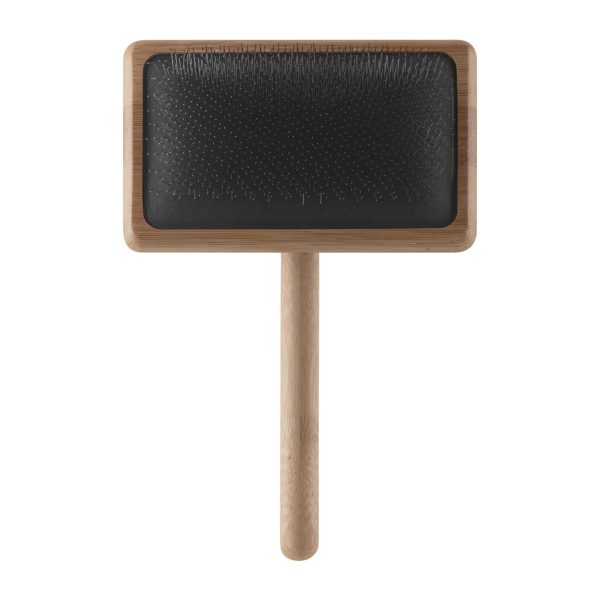 Bamboo Soft Pin Slicker - Large - Image 2