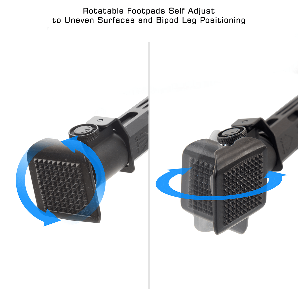 UTG Big Bore Full Stability Bipod 9"-14" Center Height