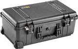 pelican hard rolling travel carry on case