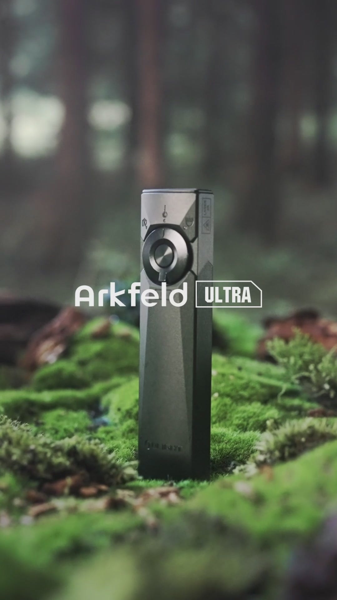 Olight Arkfeld Ultra EDC Flashlight (Green Laser, UV, 1500 Lumens, 103m, Black)