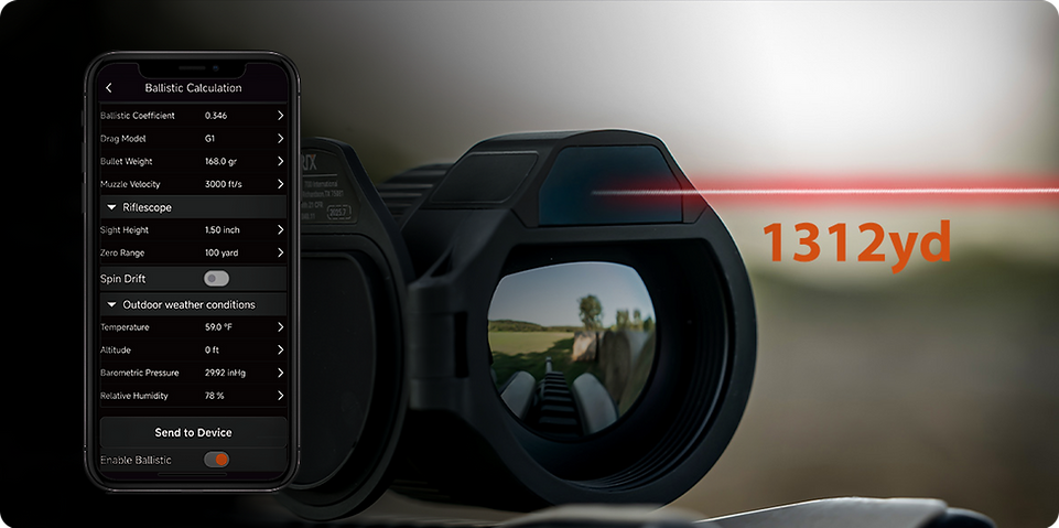 Rix RIX Leap L3R Thermal Riflescope (35mm, LRF)