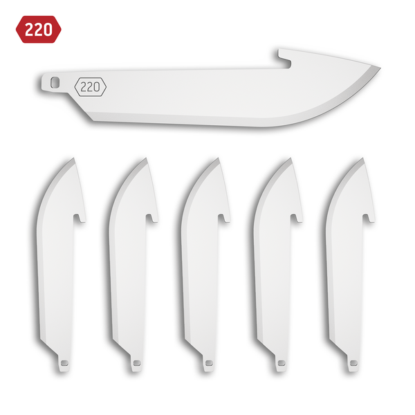 2.2" DROP POINT BLADES | 6-PACK