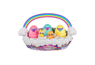 Hatchimals Alive Neon Rainbow Basket