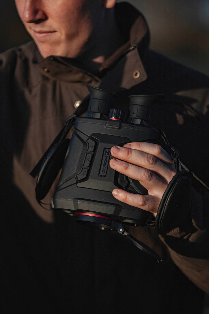 HIKMICRO Raptor TS56-75Q 75mm Handheld Thermal Fusion Optical IR LRF Binoculars - Image 6