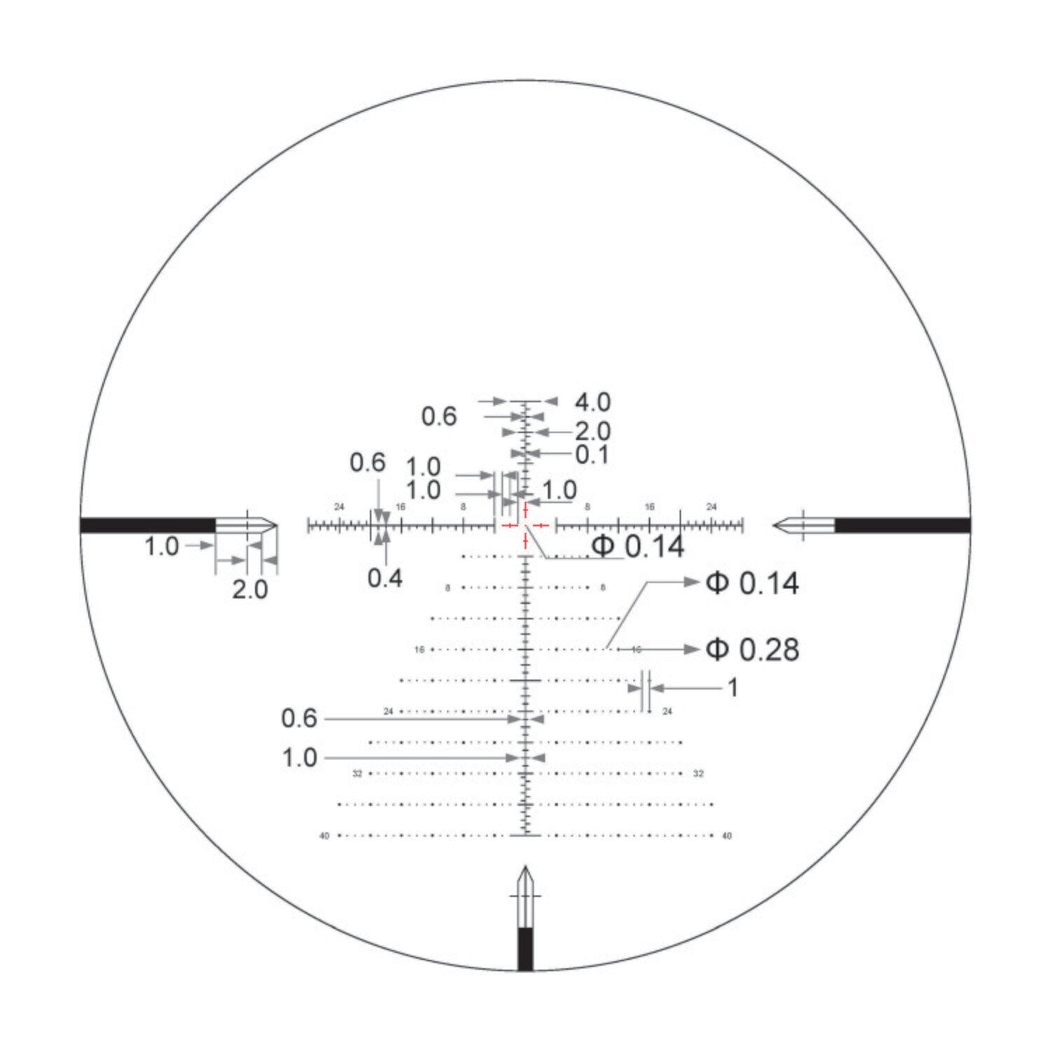 Arken EP5 5-25X56 FFP MOA VPR Reticle with Zero Stop - 34mm Tube - Image 7
