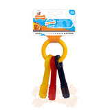 Nylabone Puppy Teething Keys Chew (Bacon, X Small)