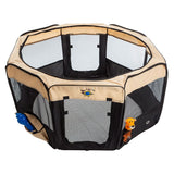Cosmic Pets Collapsible Pet Pen (Medium, Black)