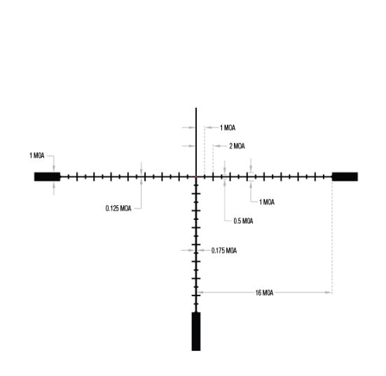 Trijicon Tenmile HX 6-24x50mm Riflescope (SFP MOA Red PowerDot, 30mm)