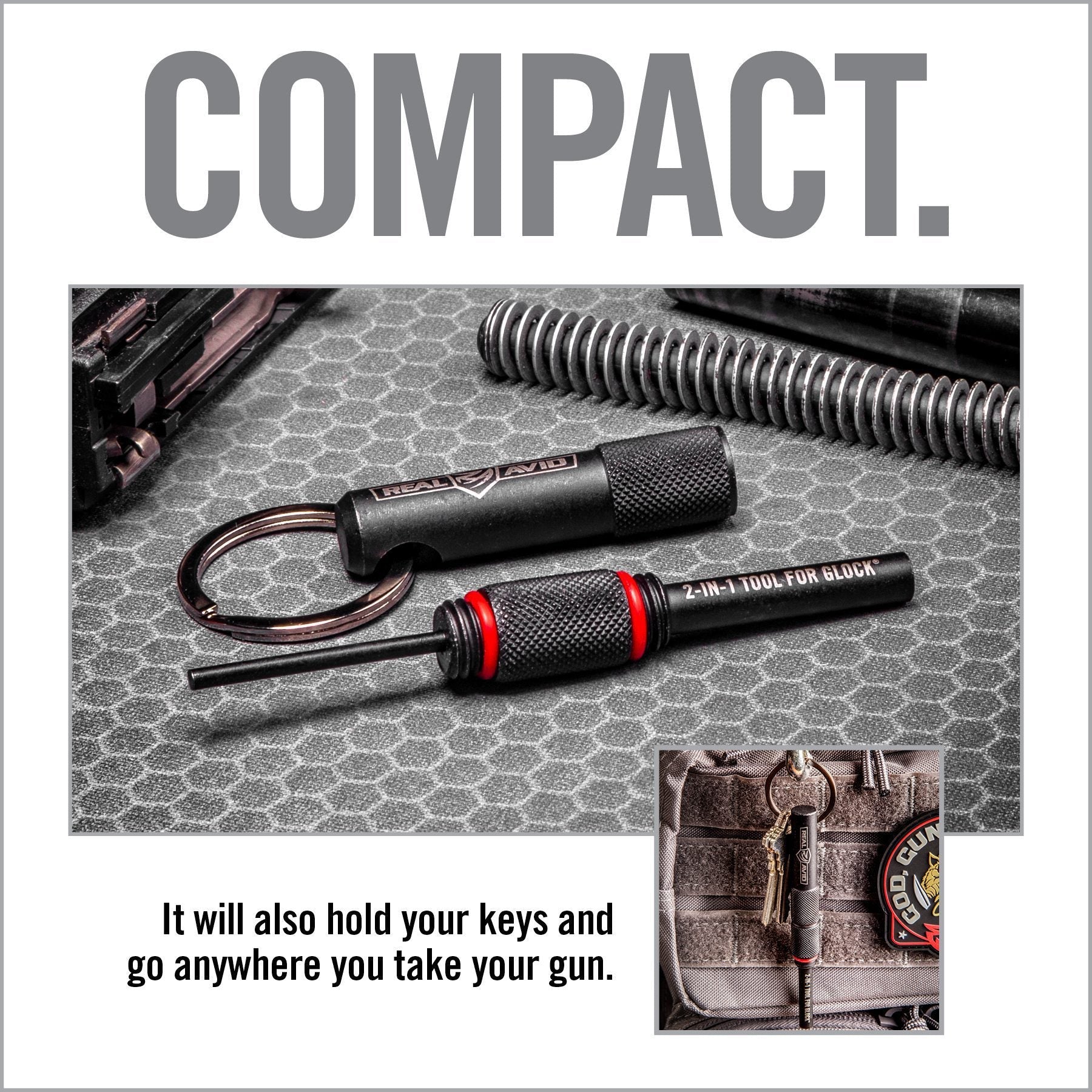 8th Image for 2-in-1 Tool™ for Glock* - Real Avid