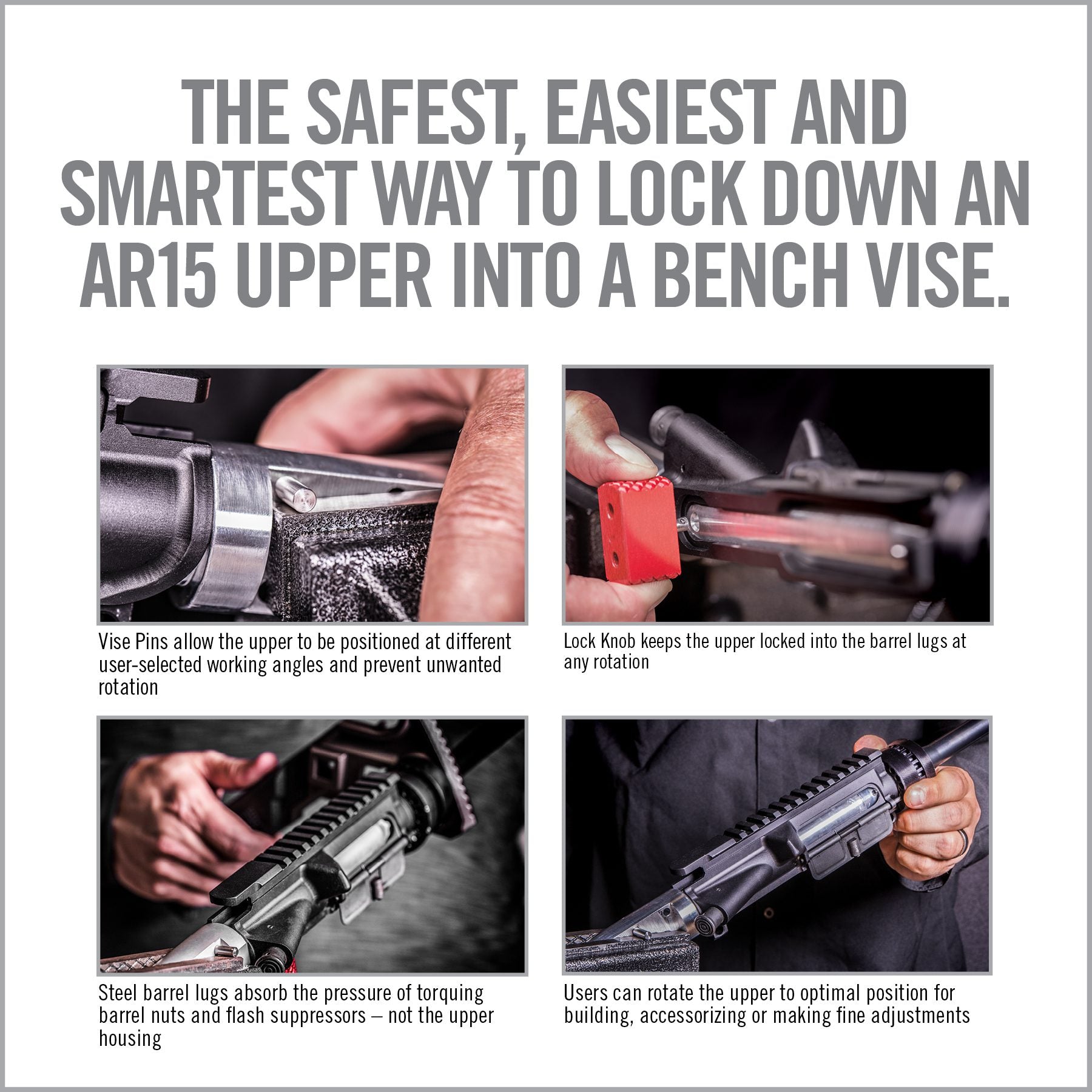4th Image for Lug-Lok Upper Vise Block™ - Real Avid